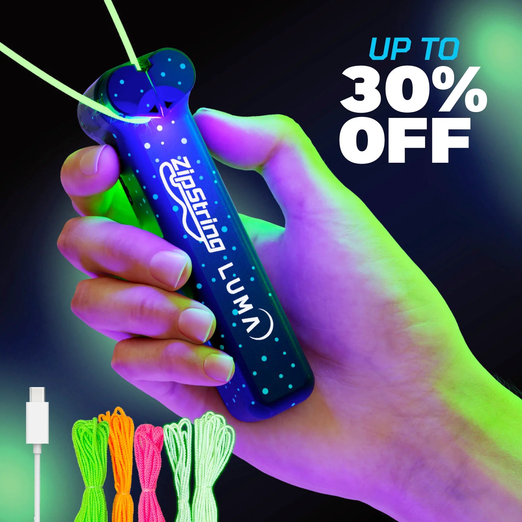 Load video: ZipString® Luma