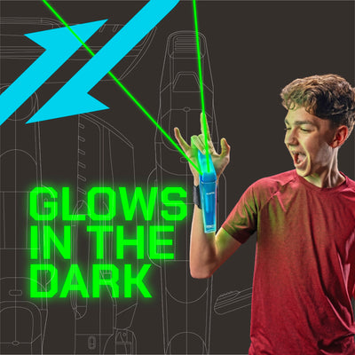 ZipString Aracna glows in the dark
