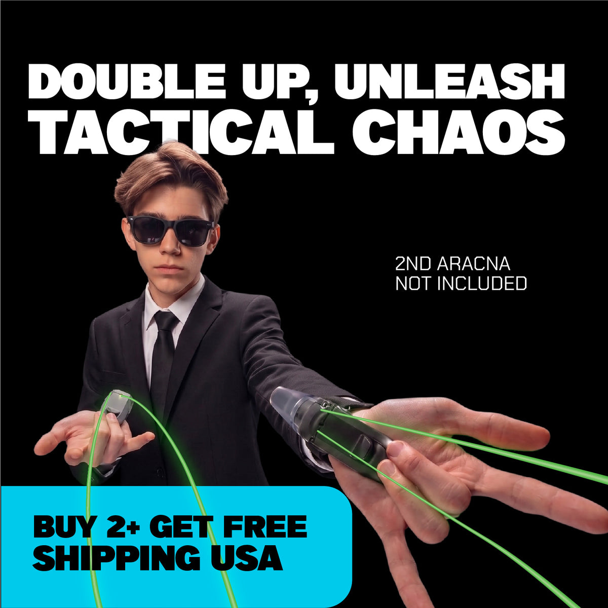 Double up, unleash tactical chaos - buy 2+ get free shipping USA 