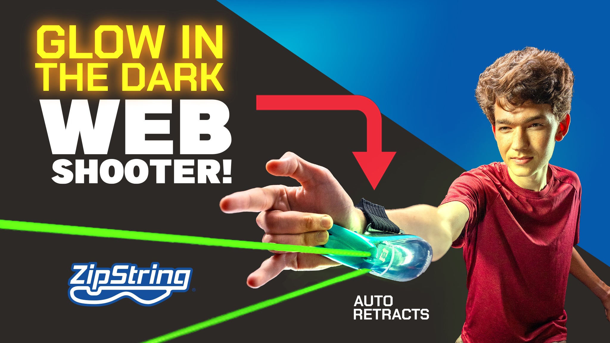 Load video: we made the Craziest webshooter! Zipstring Aracna