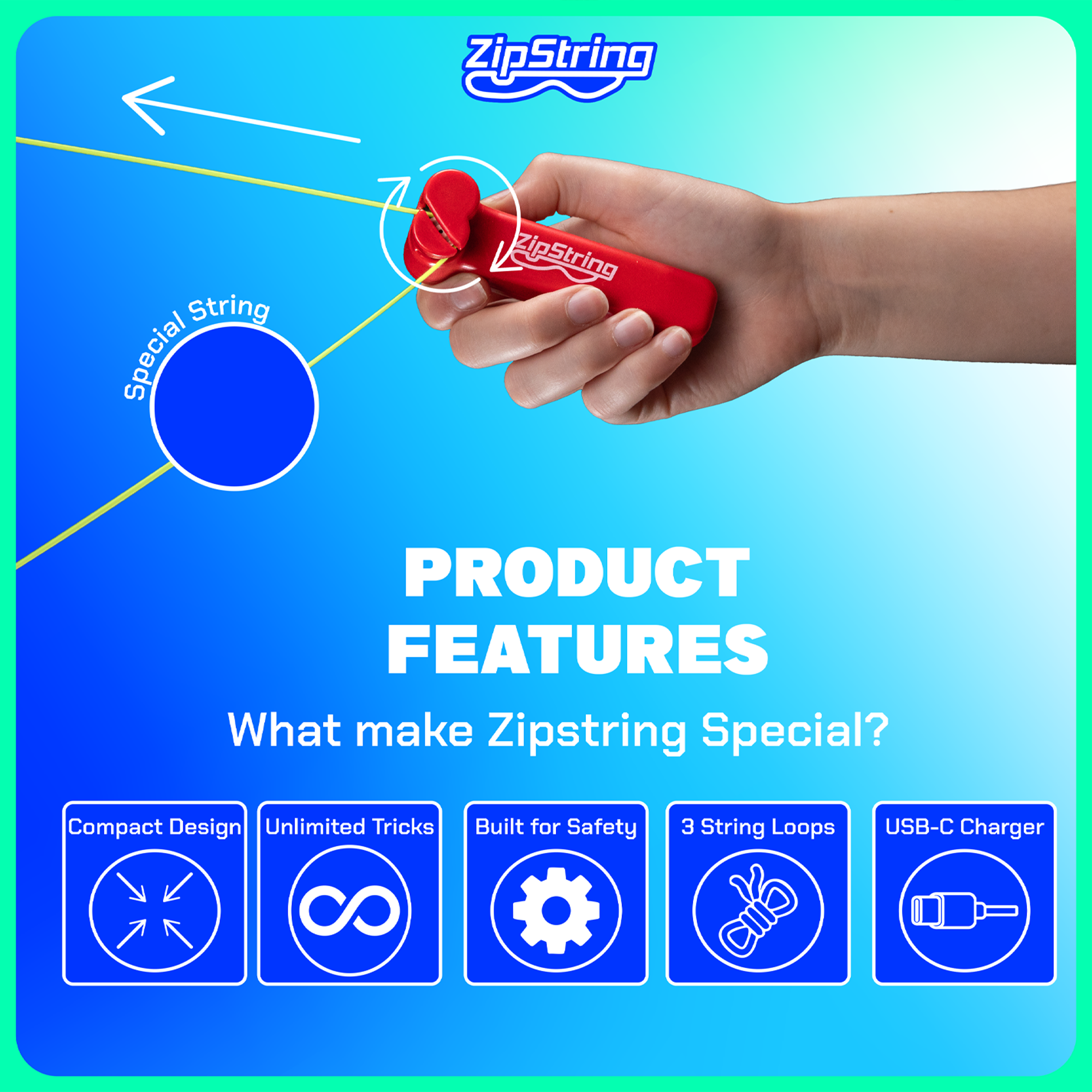 ZipString® - The Original String Shooter