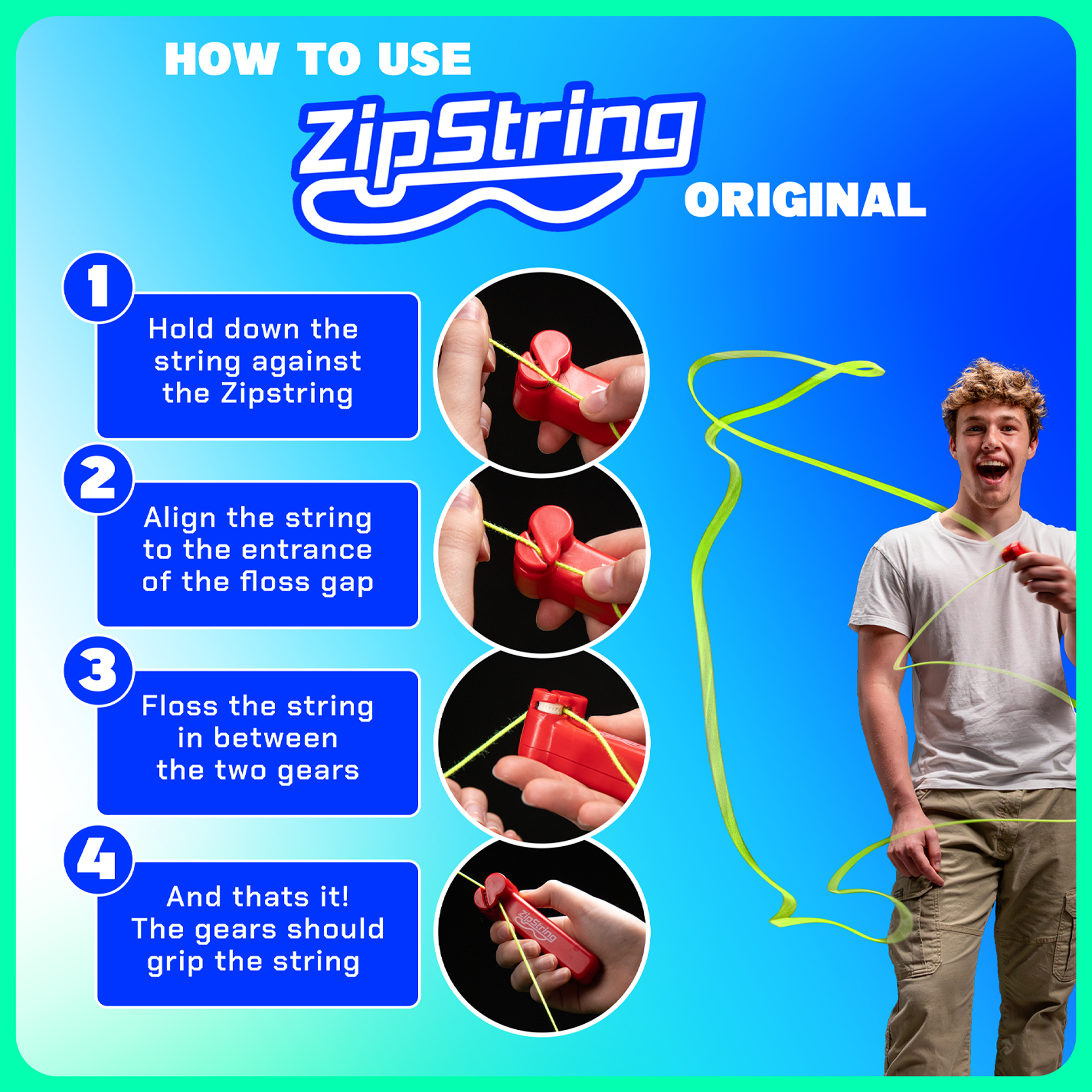 ZipString® - The Original String Shooter