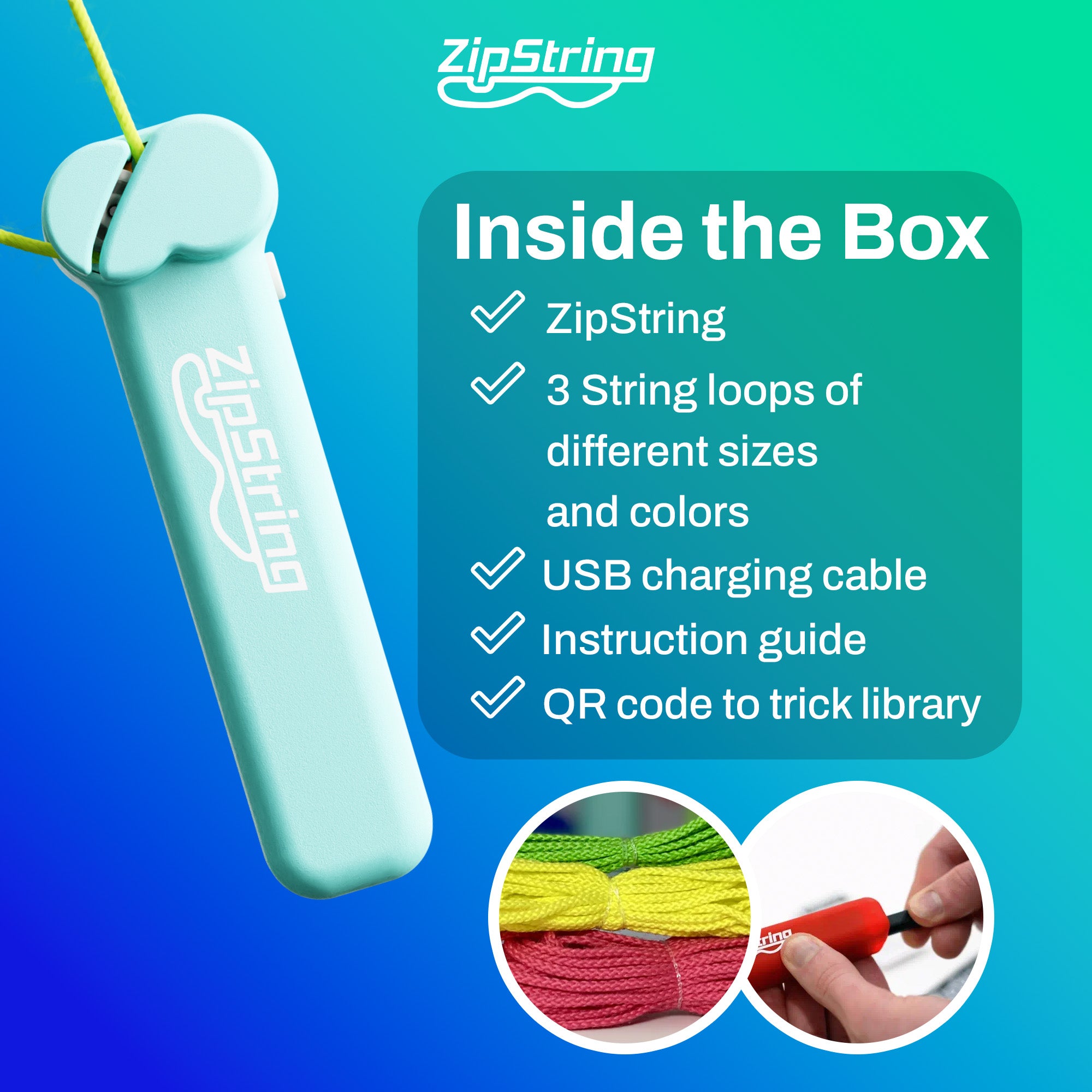 ZipString As seen on SHARK TANK! ZipString As seen on SHARK TANK!